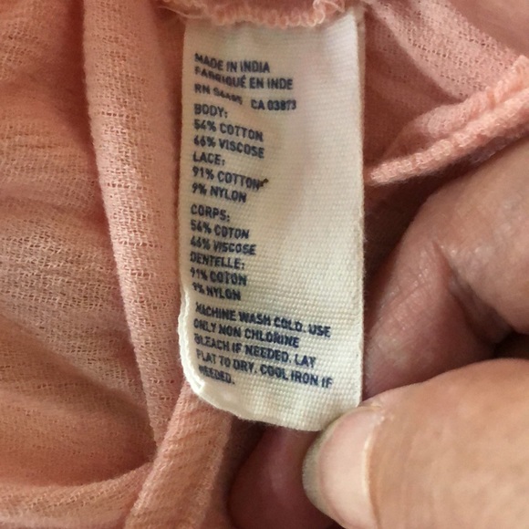 AEO Peach Summer Top Sz L - Picture 7 of 7